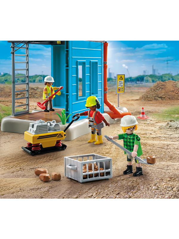 Playmobil Kaupunkitoimintaa - Rakennustyömaa