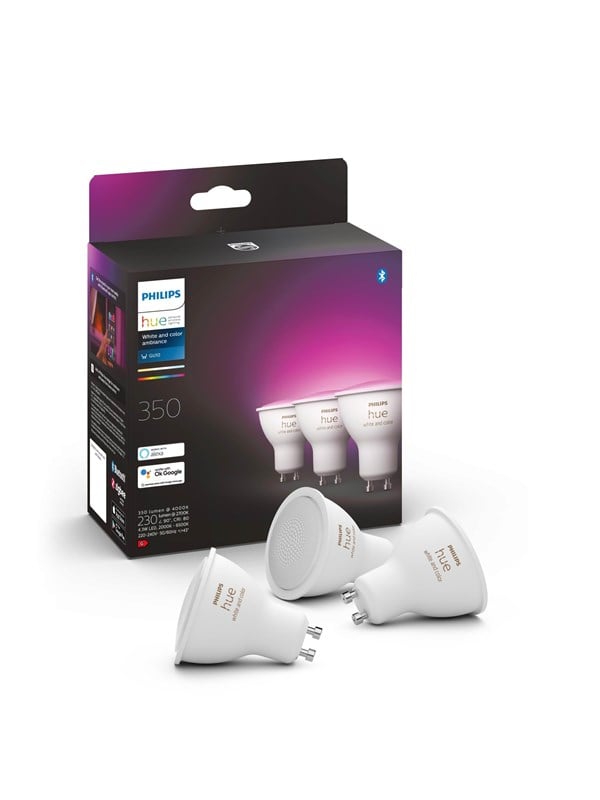 Philips Hue Väri GU10 Spotlight - 3-Pack