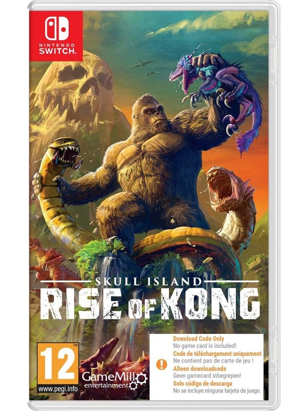 Skull Island: Rise of Kong (Code in a Box) - Nintendo Switch - Toiminta