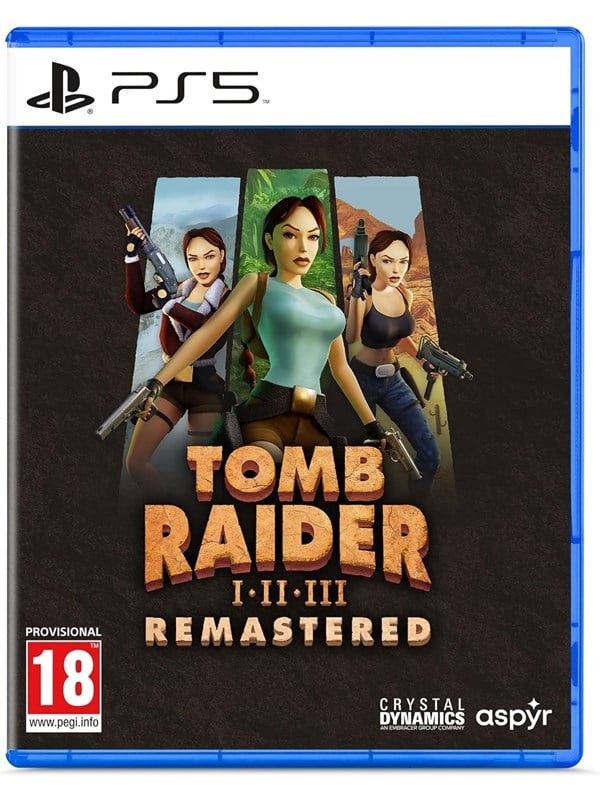 Tomb Raider I-III Remastered - Sony PlayStation 5 - Toiminta/Seikkailu