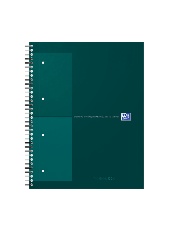 Oxford International A4+ Hardback Twin-wire Notebook 5mm Squares 160 Pages SCRIBZEE Compatible 30th Anniversary Edition Assorted Colours
