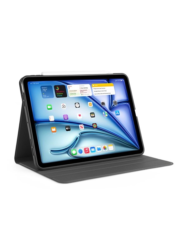Pipetto Origami No5 Rotating Folio Case - black - iPad Air 10.9" (2022/2020)/11" 2024/2025/2026