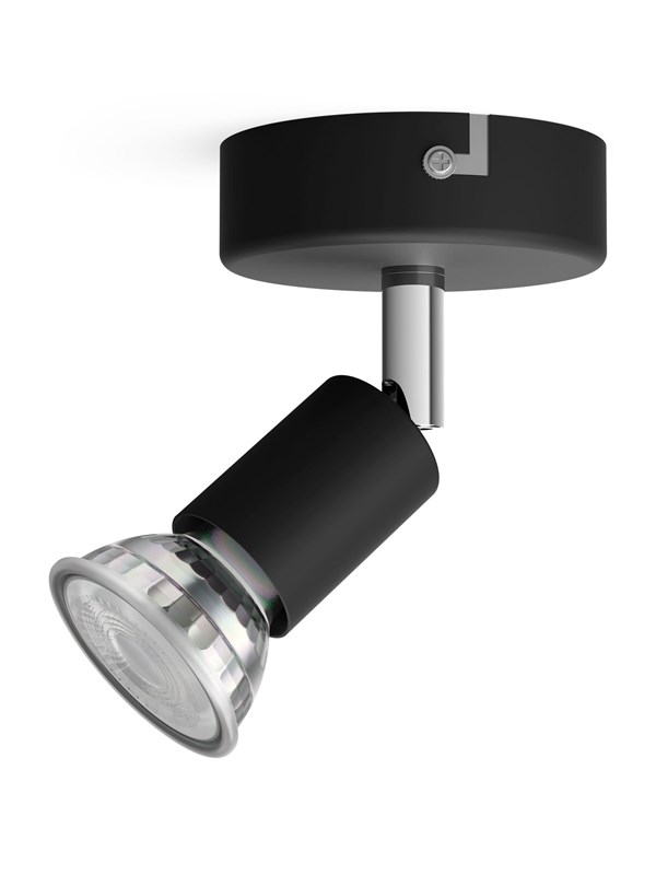 Philips Limbali single spot black 1x50W 230V