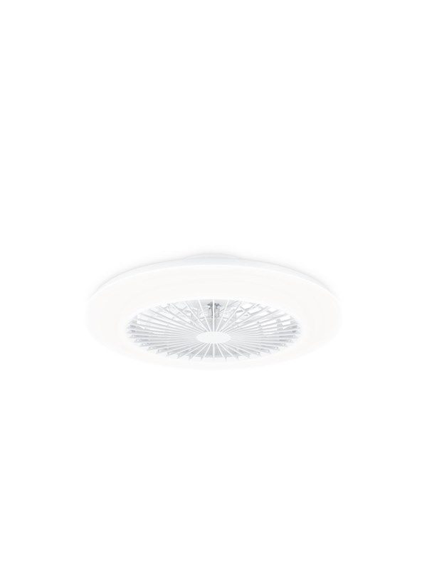 Philipsin LED-kattotuuletin Amigo, valkoinen, 58 cm, CCT, DC