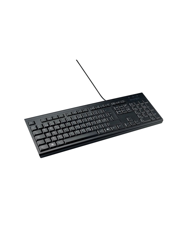 Kensington KB100 EQ langallinen näppäimistö - Näppäimistö - Pohjoismainen - Musta