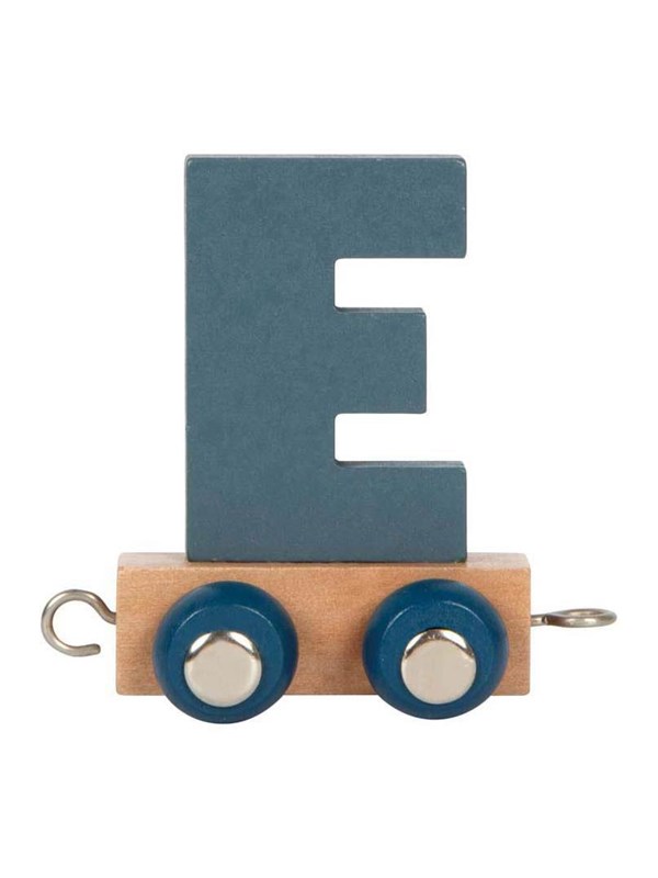 Small Foot - Wooden Letter Train Polar - E
