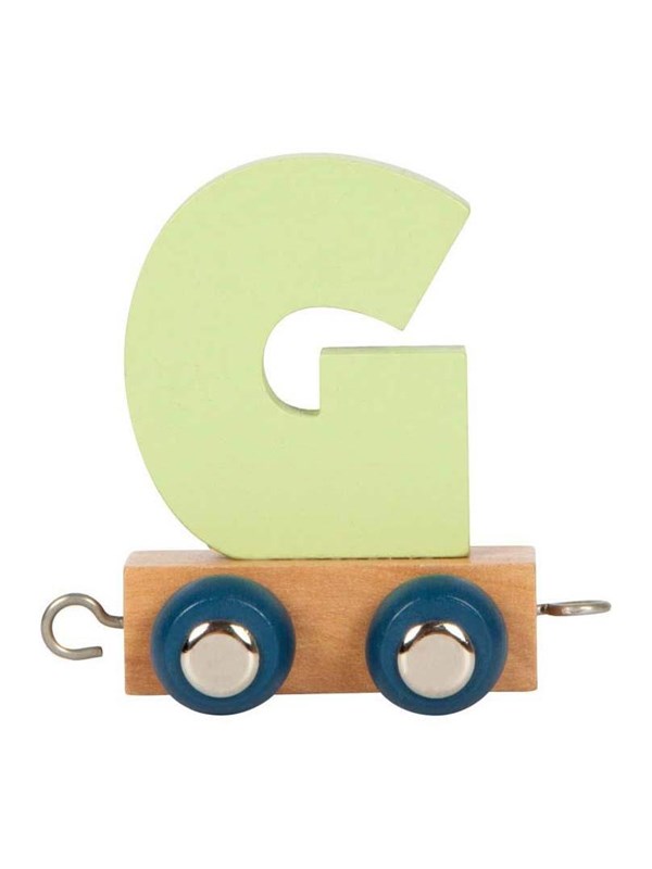 Small Foot - Wooden Letter Train Polar - G