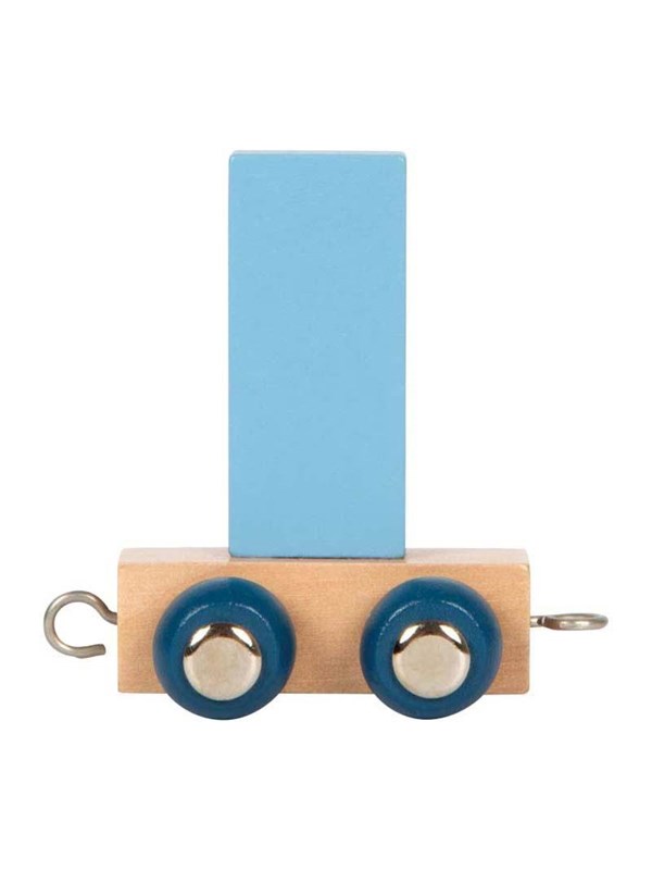 Small Foot - Wooden Letter Train Polar - I
