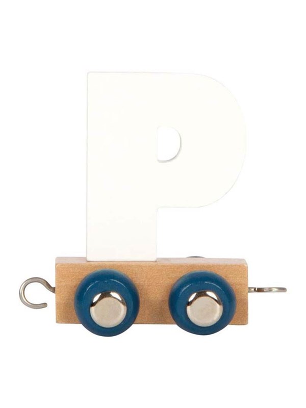 Small Foot - Wooden Letter Train Polar - P