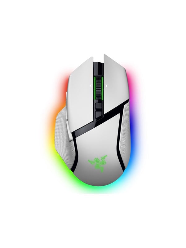 Razer Basilisk V3 Pro 35K - Pelihiiri - Optinen - 11 painiketta - Valkoinen RGB-valolla
