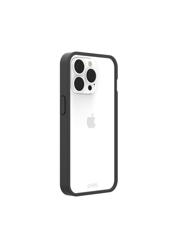 Pela Clear - iPhone 13 Pro case - Black
