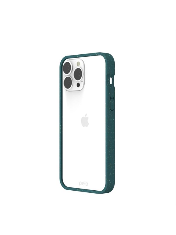 Pela Clear - iPhone 13 Pro Max case - Green
