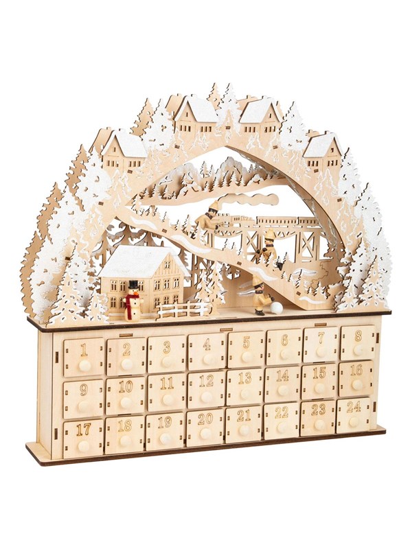 Small Foot - Wooden Advent Calendar Ski