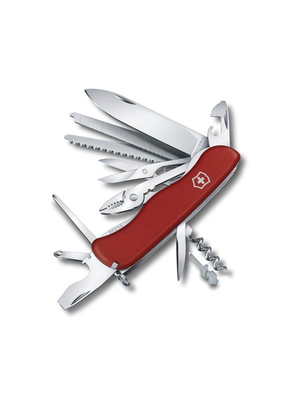Victorinox WORKCHAMP Locking Blade Swiss Army Knife - 111mm Linear Lock Blade