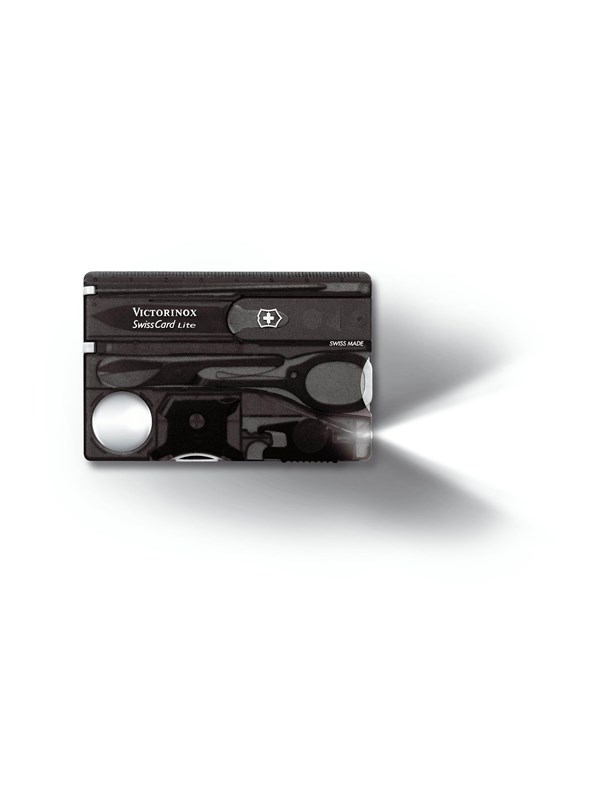 Victorinox Swiss Card Lite - 13 Function Swisscard - White LED Light