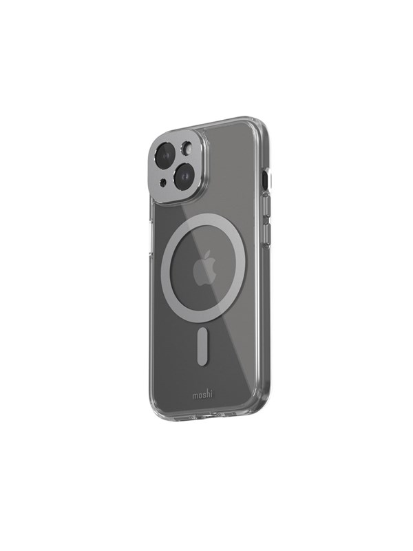 Moshi iGlaze for iPhone 15 - Meteorite Grey