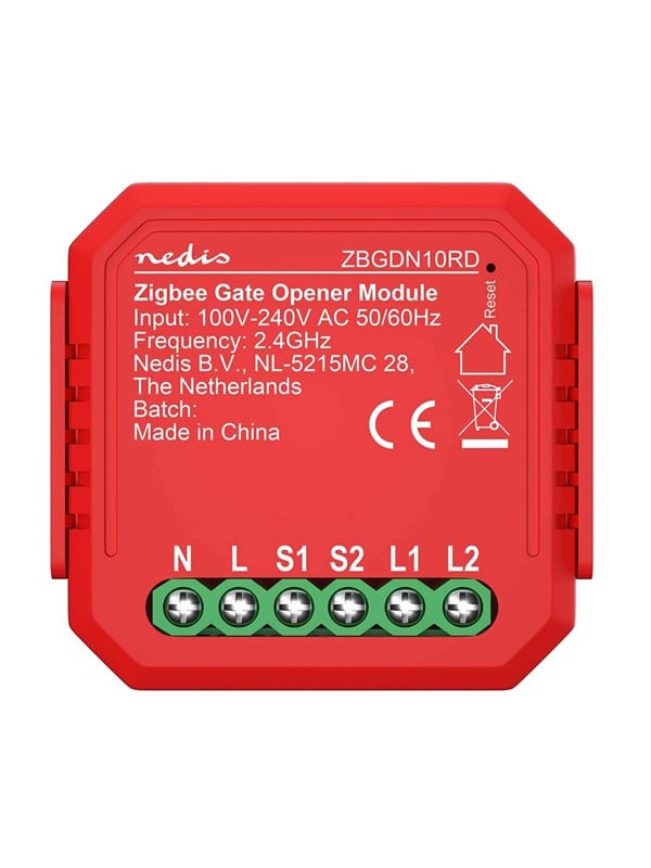 Nedis SmartLife Virtakytkin Zigbee 3.0, 2.5W