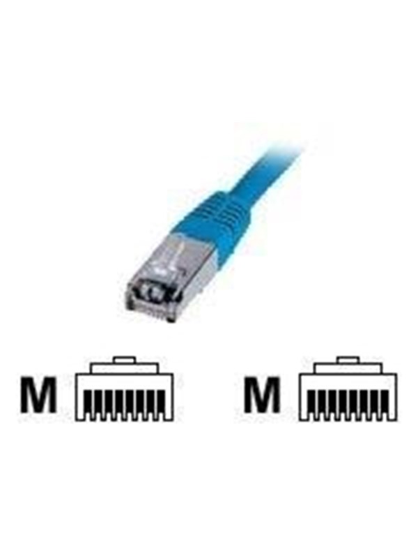 DIGITUS Premium - patch cable - 3 m - blue - Sininen - 3m