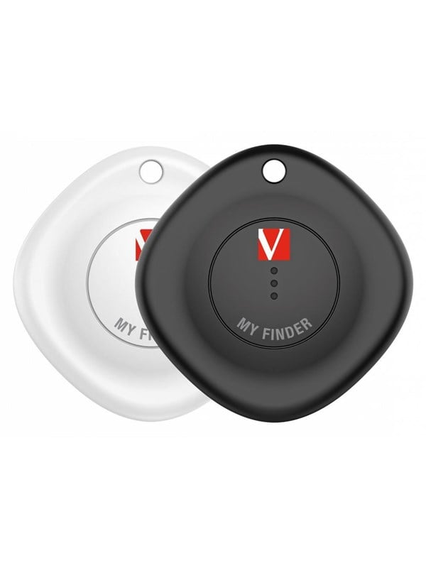 Verbatim My Finder Bluetooth Tracker 2-Pack - Black/White