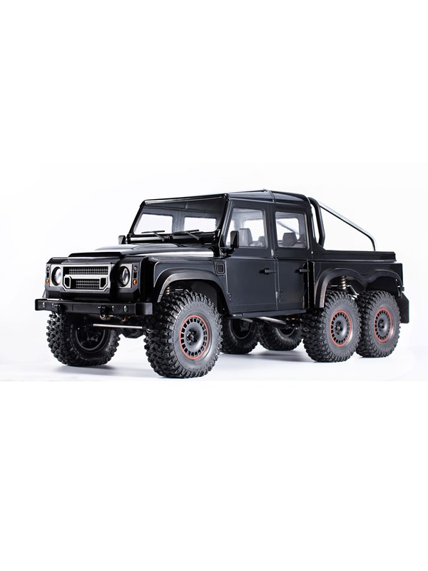 Amewi AMXRock RCX10.3P Scale Crawler 6x6 Pick-Up 1:10 ARTR Black