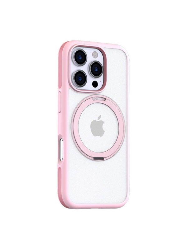 Torras Ostand R Fusion Case for iPhone 16 ProMax (Pink)