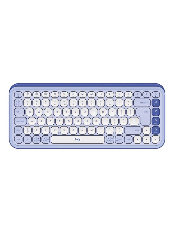 Logitech POP Icon Keys - Näppäimistö - Englanti (US) - Valkoinen