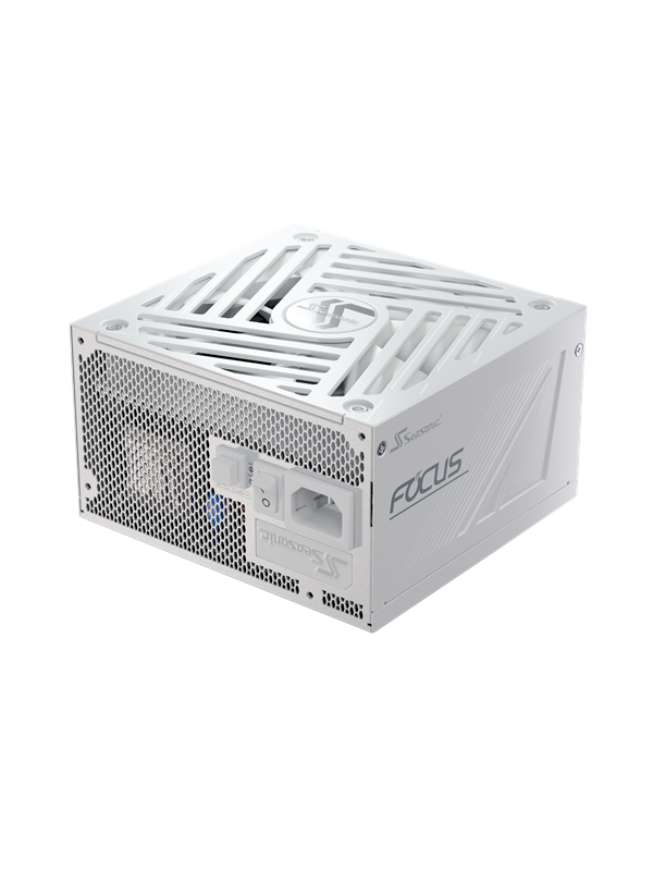 Seasonic FOCUS GX-750 White Virtalähde - 750 Watt - 135 mm - ATX 3.1 - 80 Plus Kulta sertifioitu