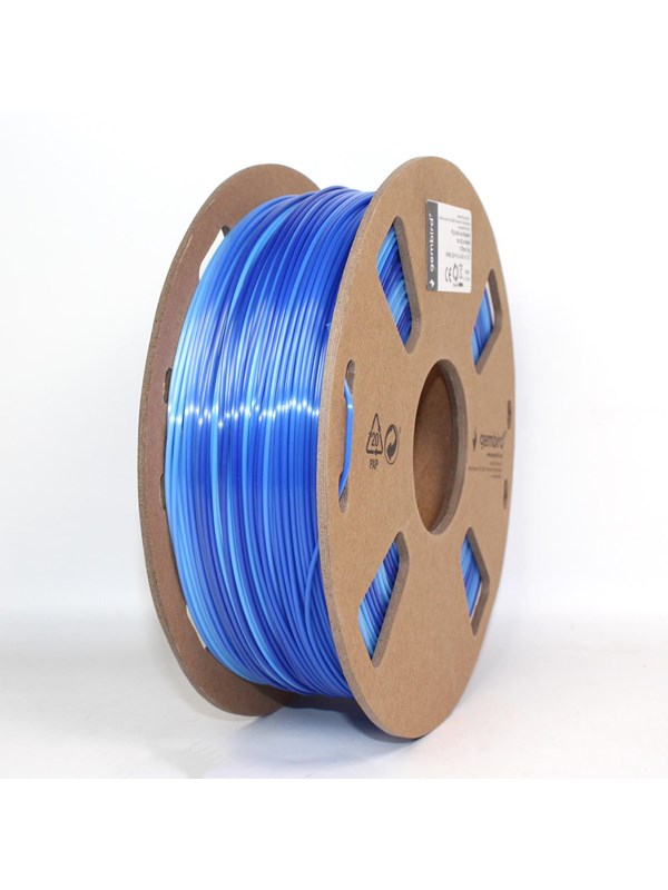 Gembird Silk PLA filament - Jäänsininen - 1.75mm ø - 1 kg