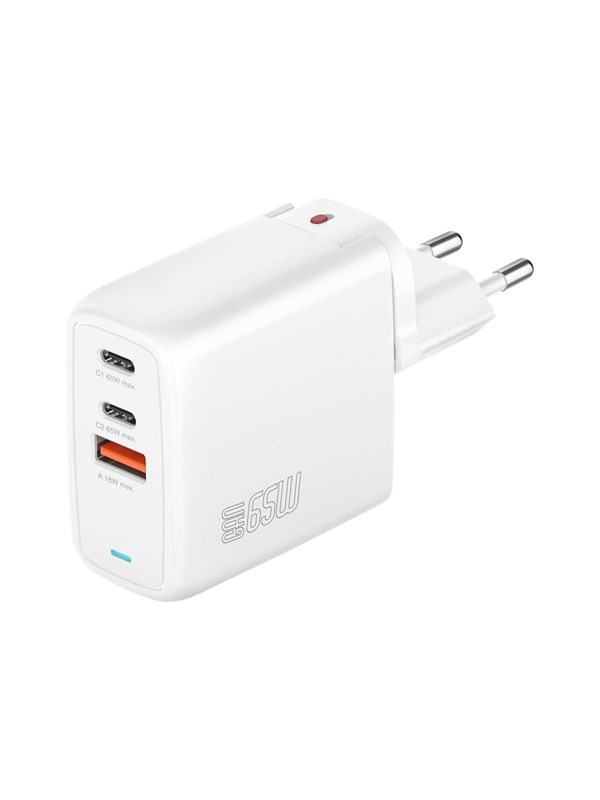 4smarts GaN FlexPro power adapter - USB 24 pin USB-C - 65 Watt