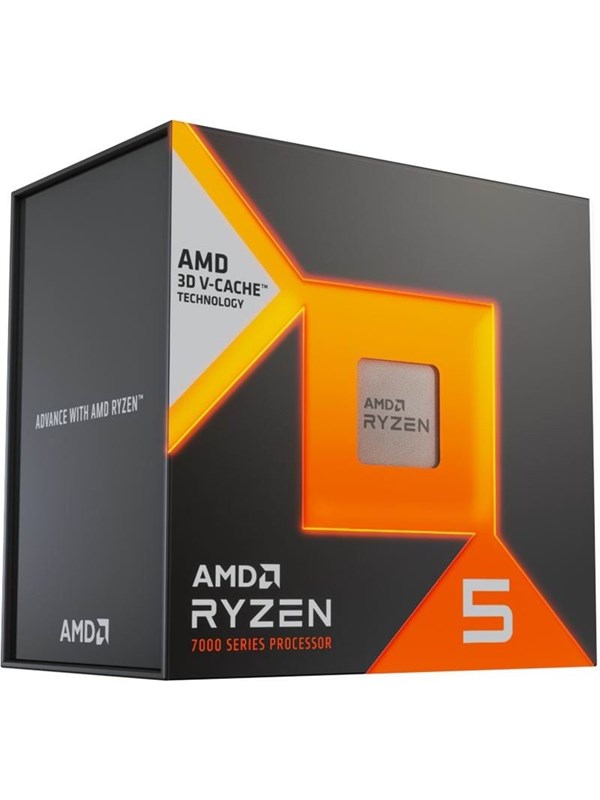 AMD Ryzen 5 7600X3D CPU - 6 ydintä - 4.1 GHz - AMD AM5 - AMD Boxed (ilman jäähdytintä)