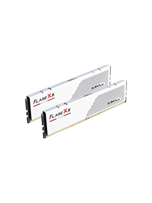 G.Skill Flare X5 DDR5-6000 - 64GB - CL36 - Dual Channel (2 pcs) - AMD EXPO & Intel XMP - Valkoinen