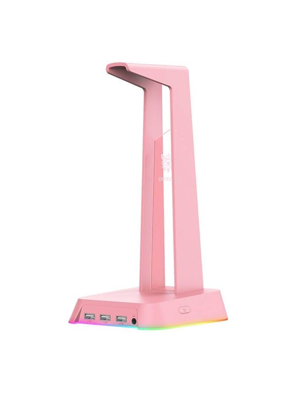 Onikuma Kuuloketeline RGB-valaistuksella Onikuma ST2 pinkki