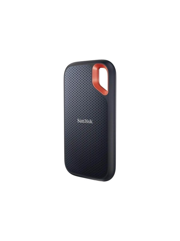 SanDisk Extreme 8 Tt USB 3.2 Gen 2 (USB-C) -ulkoinen SSD, iskunkestävä, kannettava, laitteistosalaus, salasanasuojaus, roiskesuojattu, musta