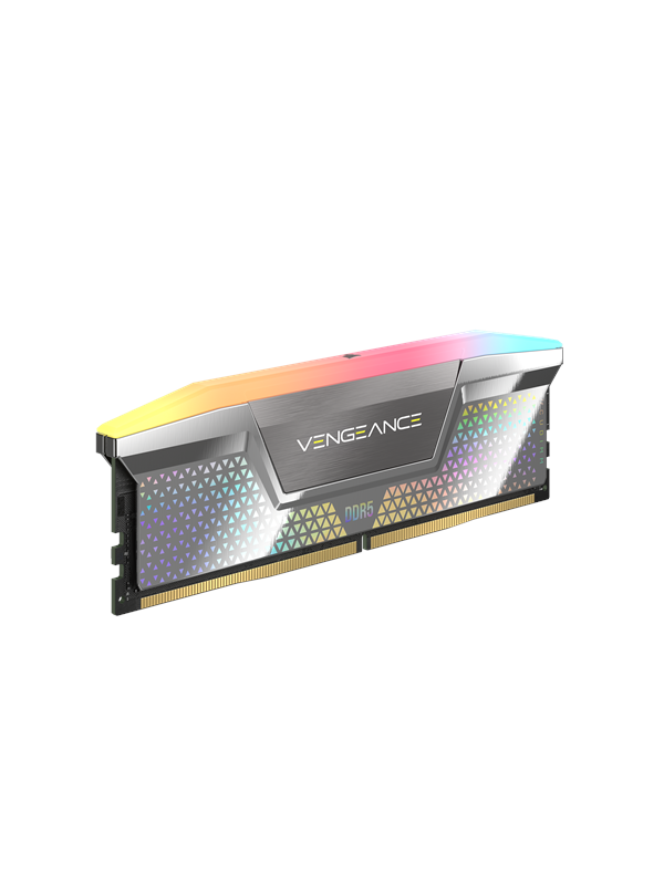 Corsair Vengeance RGB DDR5-8000 - 48GB - CUDIMM Intelille - CL38 - Dual Channel (2 pcs) - Intel XMP - Hopea, RGB