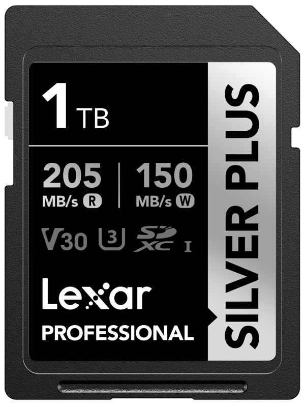 Lexar Professional SILVER PLUS SDXC - 205MB/s - 1TB