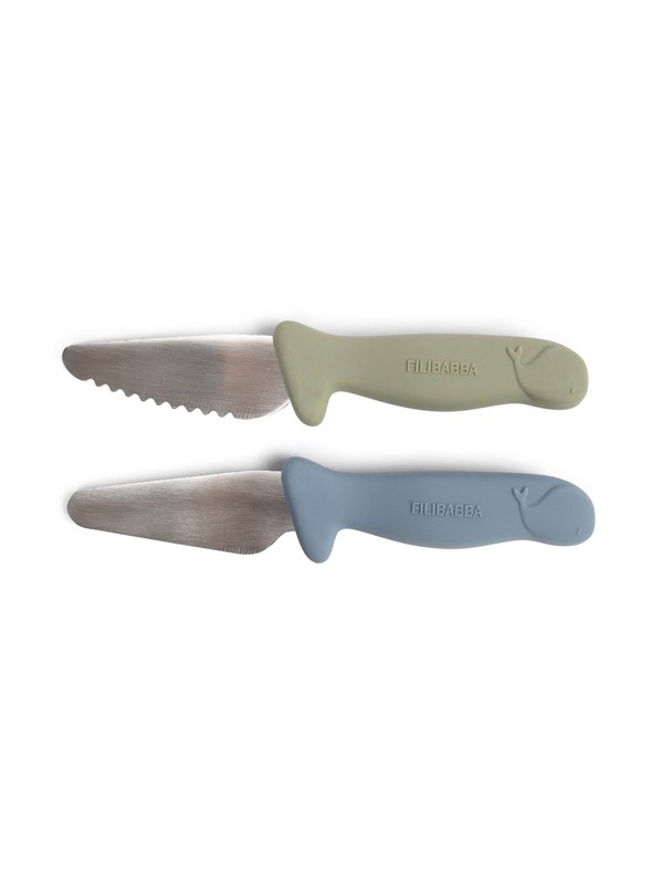 Filibabba Beginner"'s cutting knives - 2-pack - Powder Blue +