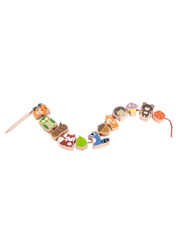 Classic World Wooden Beads Woodland Animals
