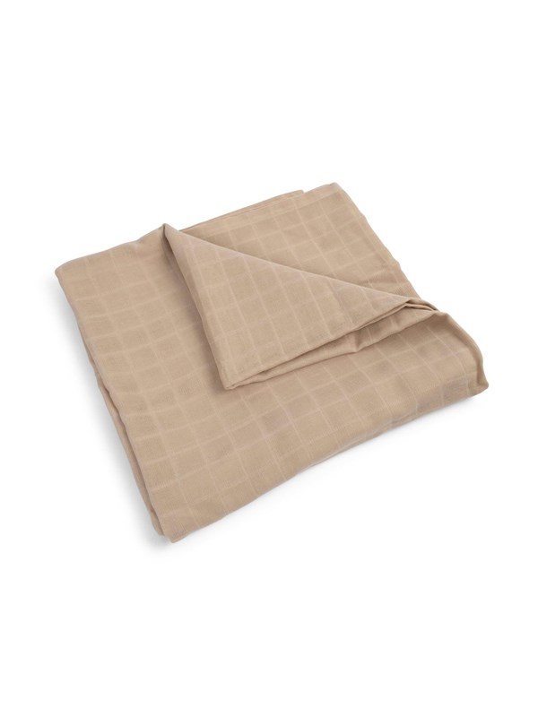 Filibabba Muslin Swaddle Diaper 120x120 cm GOTS - Warm Grey