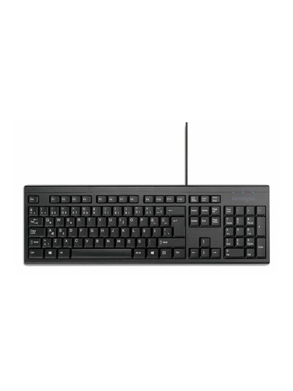 Kensington KB100 EQ - Näppäimistö - Musta