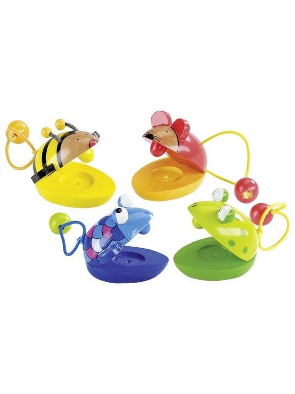 Goki Wooden Castagnet Animal