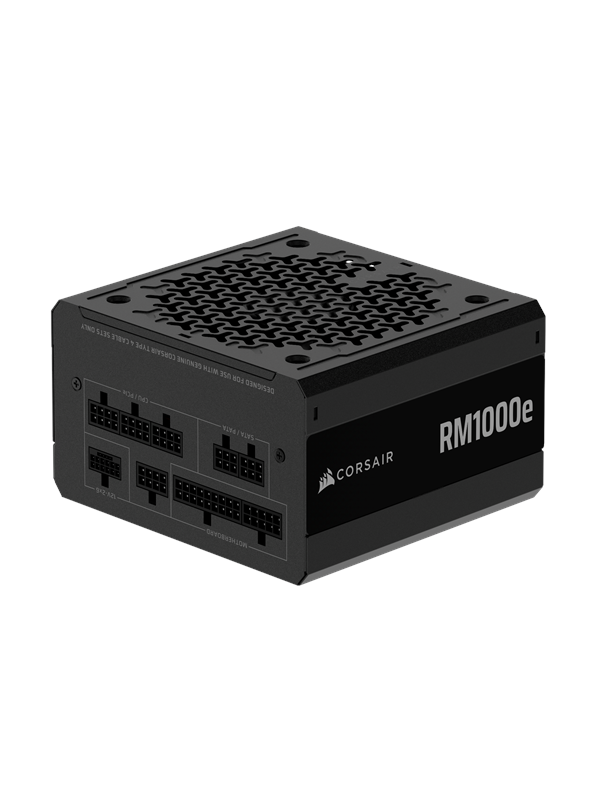 Corsair RMe Series RM1000e (2025) Virtalähde - 1000 Watt - 120 mm - ATX 3.1 - 80 Plus Kulta sertifioitu