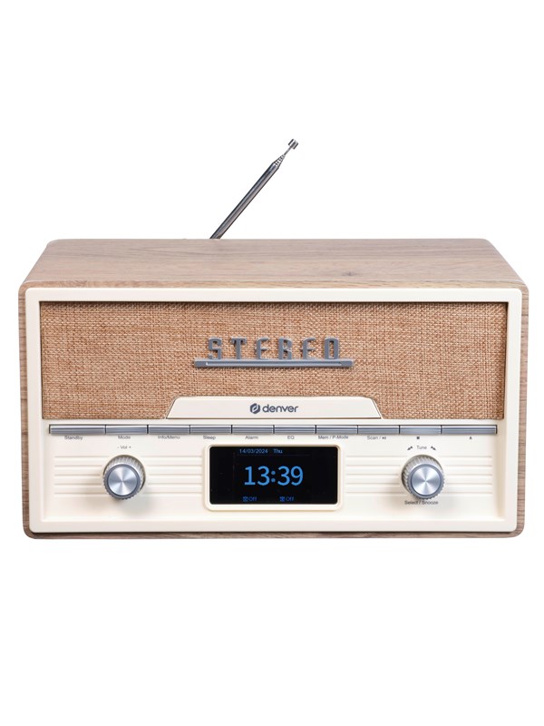 DENVER MDA-525LW - Retro Design Meets Modern Audio Technology