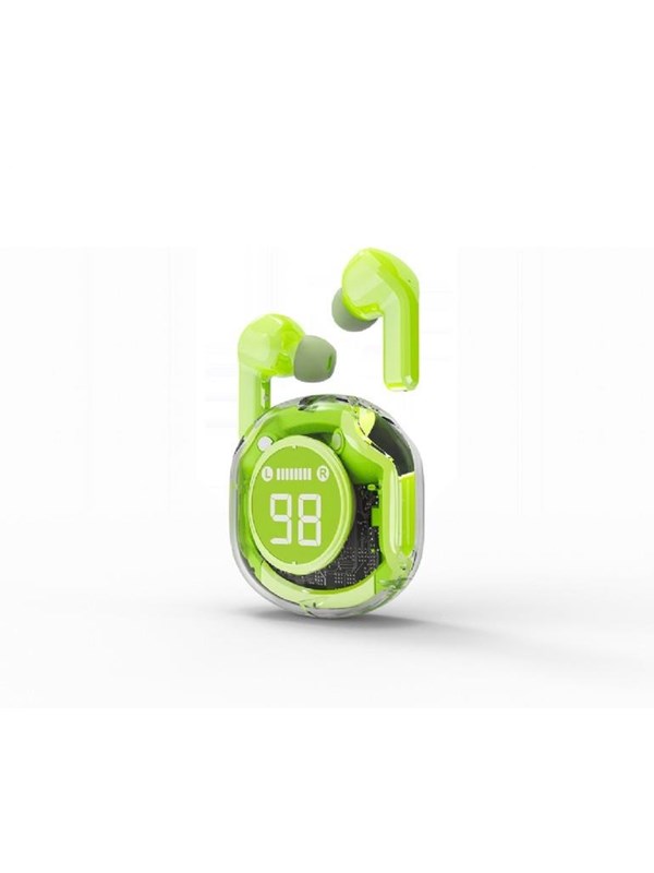 Gembird Transparent TWS in-ears - Vihreä