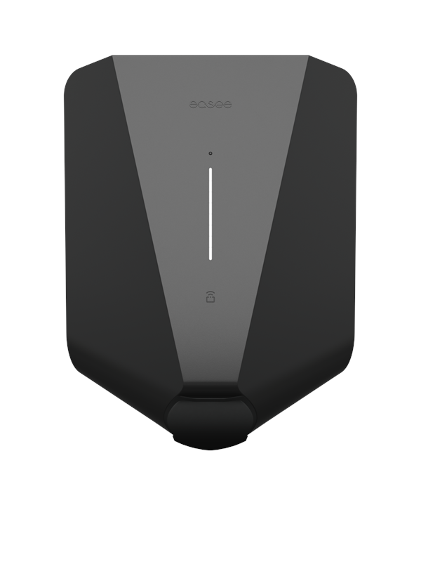 Easee UP charging box 1.4-22kW with kWh meter 4G and WiFi Black