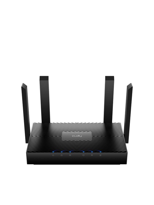 Cudy WR3000 -reititin, Wi-Fi 6, AX3000, Dual-band, musta