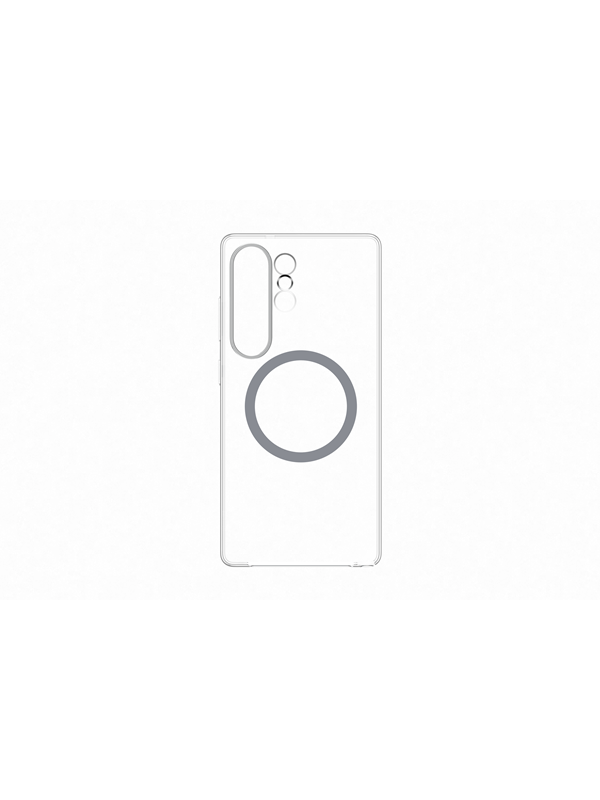 Samsung Galaxy S25 Ultra Clear Magnet Case - Transparent