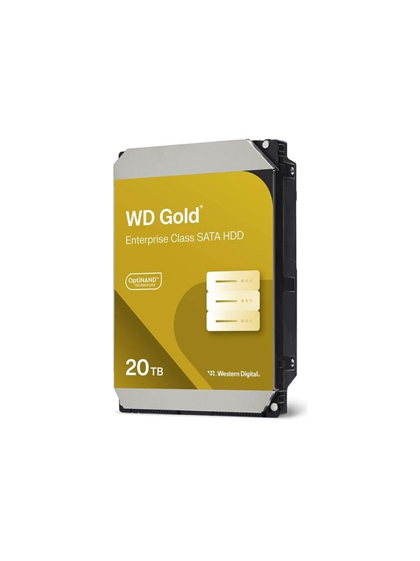 WD Gold - 20TB - Kovalevy - WD203KRYZ - SATA-600 - 3.5"