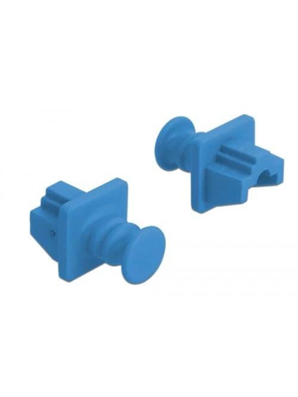 DeLOCK Dust Cover for RJ45 Jack - Blue