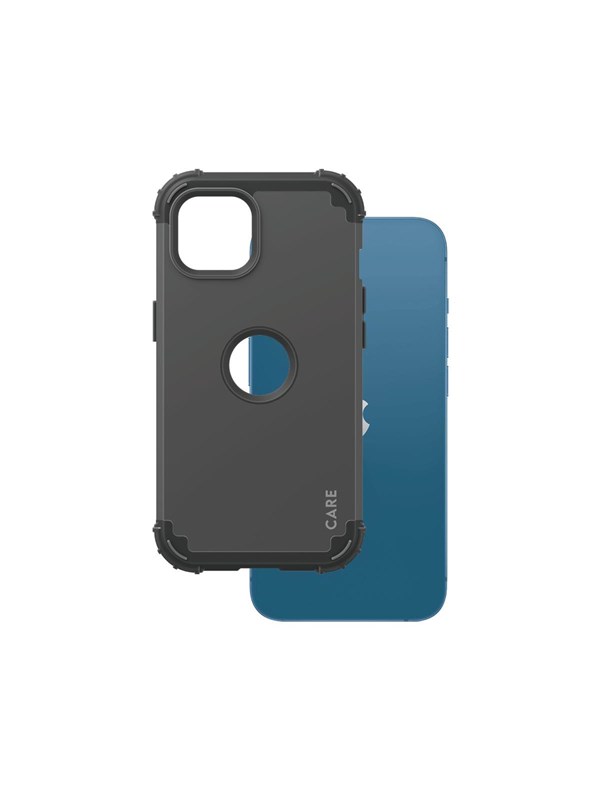 CARE by PanzerGlass Fashionable Case Black FORCE iPhone 14 | 13