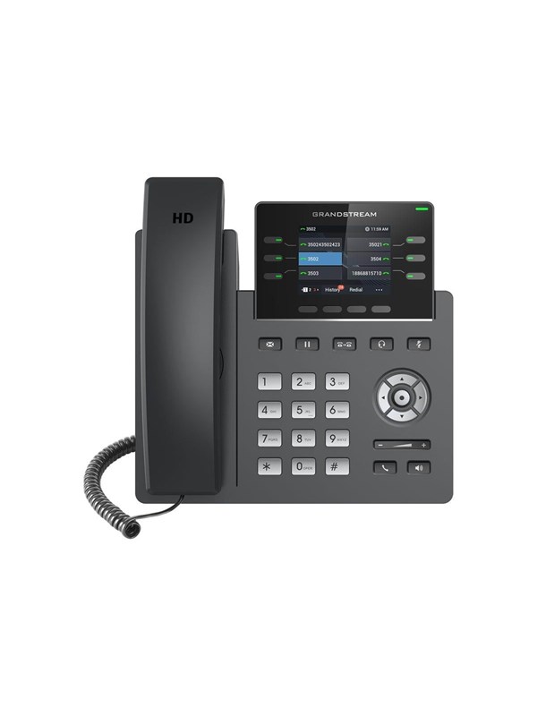 Grandstream GRP2613W - VoIP phone with caller ID/call waiting - 5-way call capability